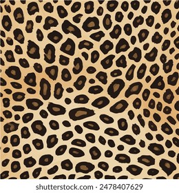 Leopard trendy pattern background. Fashionable wild animal cheetah skin natural texture for fashion print design, banner, cover, wallpaper. leopard vector seamless repeating stylish design.