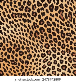 Leopard trendy pattern background. Fashionable wild animal cheetah skin natural texture for fashion print design, banner, cover, wallpaper. leopard vector seamless repeating stylish design.