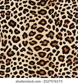 Leopard trendy pattern background. Fashionable wild animal cheetah skin natural texture fabric for fashion print design, banner, cover, wallpaper. leopard vector seamless repeating stylish design.