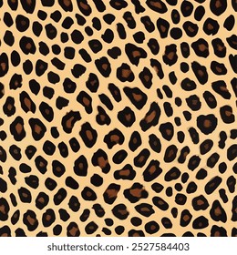 Leopard trendy pattern background. Fashionable wild animal cheetah skin natural texture fabric for fashion print design, banner, cover, wallpaper. leopard vector seamless repeating stylish design.
