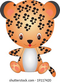 leopard vector