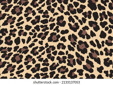 leopard vector design hand drawn