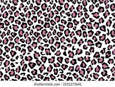 leopard vector design hand drawn