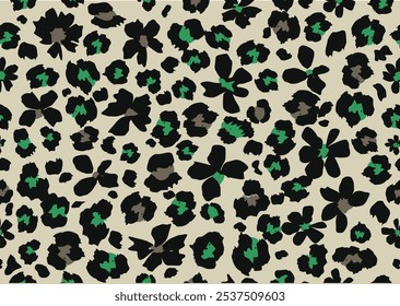 leopard vector design hand drawn
