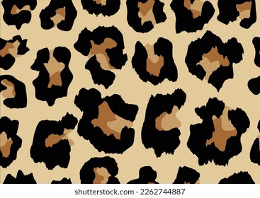 leopard vector hand drawn design vector design
