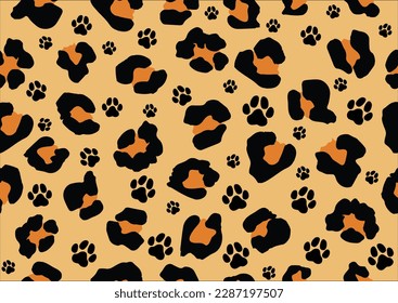leopard vector hand drawn design vector