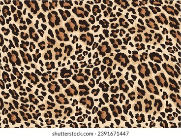 leopard vector hand drawn design vector