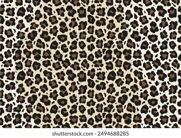 leopard vector hand drawn design vector