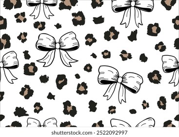 leopard vector hand drawn design