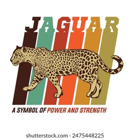 Leopard vector illustration design perfect for t shirt design