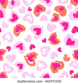 leopard vector pattern. 