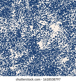 Leopard Vector Seamless Pattern. Animal Abstract Texture. African Rapport Pattern. Navy Blue and White Watercolor Camouflage Design. Spot Tile.  Leopard Skin Print. Animal Camouflage Background.