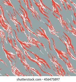 Leopard vector seamless pattern.Tribal repeated print.
