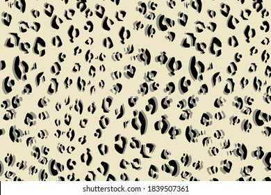 leopard wallpaper, fashion leopard background EPS 10