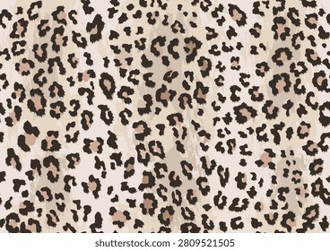 leopard wild design vector art