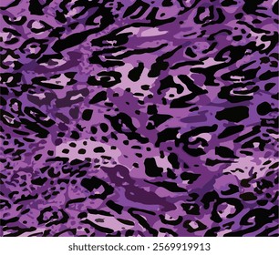 Leopard and zebra animal mix skin pattern 