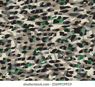 Leopard and zebra animal mix skin pattern 