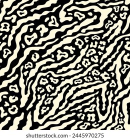 Leopard zebra animal print pattern
