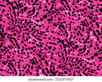 Diseño de patrón de leopardo y cebra, fondo de ilustración, patrón de cebra doodle abstracto. Diseño de patrón de piel animal para textiles