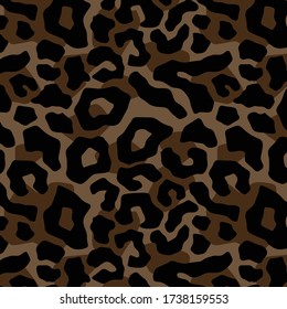 Leopard and zebra pattern design in vector. Leopard and zebra design pattern. Textile print pattern.