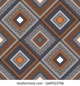  Leopard and Zebra spots. Ethnic boho ornament. Seamless pattern. Tribal motif. Vector illustration for web design or print.