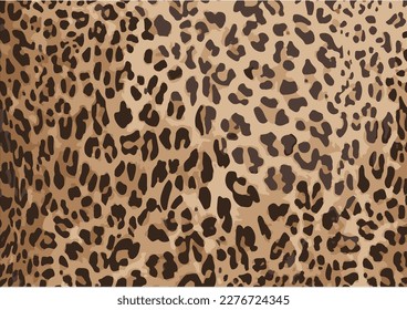 leopardvector hand drawn design vector