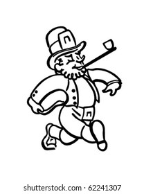 Leprachon - Retro Clipart Illustration