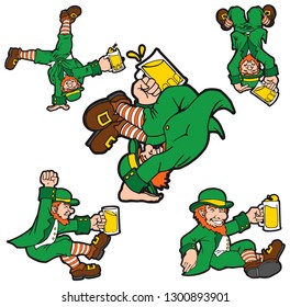 LEPRECHAUN 5 INDIVIDUAL POSES