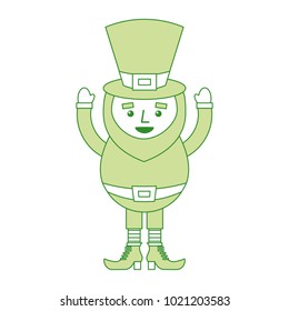 leprechaun angry cartoon st patricks day character