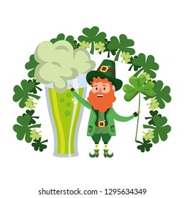 leprechaun with beer