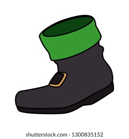 leprechaun boot saint patrick day