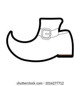 Leprechaun boots design