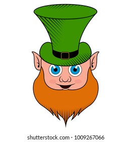 LEprechaun cartoon character