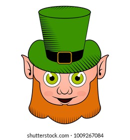 LEprechaun cartoon character