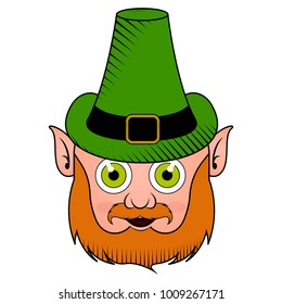LEprechaun cartoon character