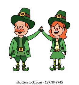 leprechaun couple avatar