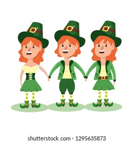 leprechaun female group