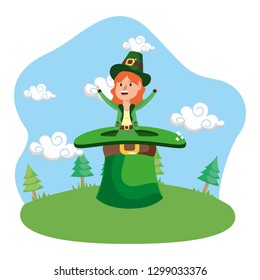 leprechaun gigantic hat