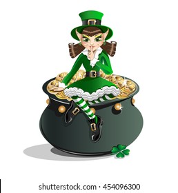 Leprechaun girl
