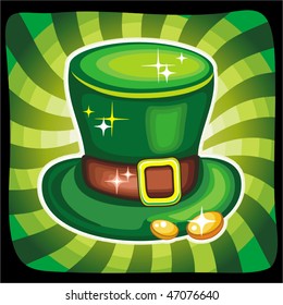 Leprechaun Hat with coins