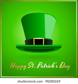 Leprechaun Hat Greeting Card
