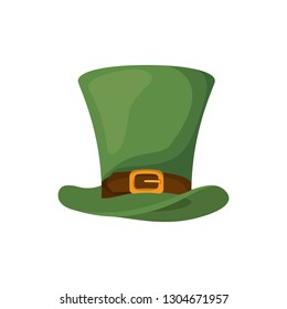 leprechaun hat isolated icon