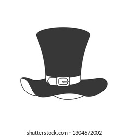 leprechaun hat isolated icon