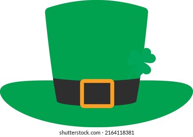 Leprechaun Hat Patrick's day Isolated Vector File