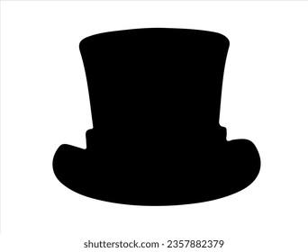 Leprechaun hat silhouette vector art