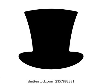 Leprechaun hat silhouette vector art