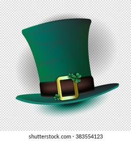 Leprechaun hat . St.Patrick 's Day. Vector illustration.