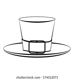 leprechaun hat symbol of St. Patrick's Day 