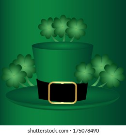 leprechaun hat symbol of St. Patrick's Day 