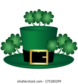 leprechaun hat symbol of St. Patrick's Day 